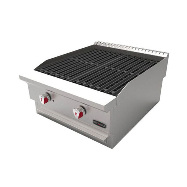 Asador Radiante con 2 Quemadores Drago AG-2R