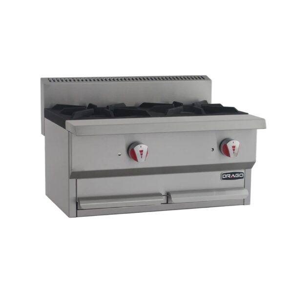 Parrilla Slim 2 Quemadores Drago CG-20 SLIM