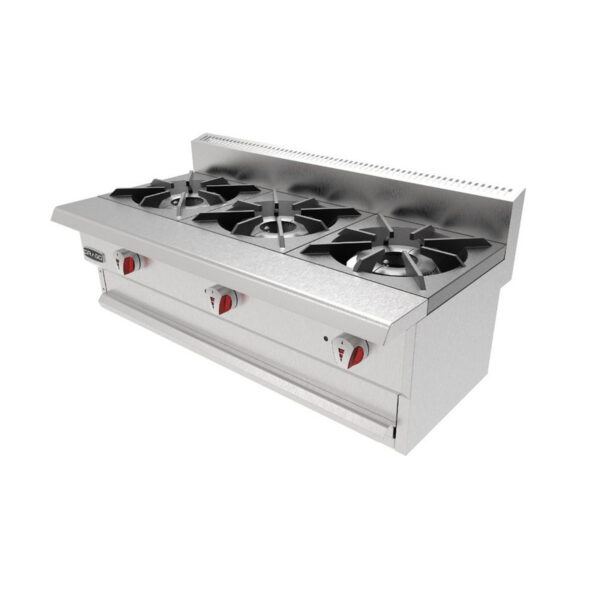Parrilla Slim 3 Quemadores Drago CG-30 SLIM