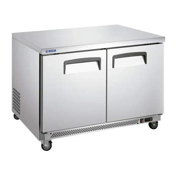 Mesa Fría Refrigerada De 2 Puertas De 340 L Migsa UC-48C-2
