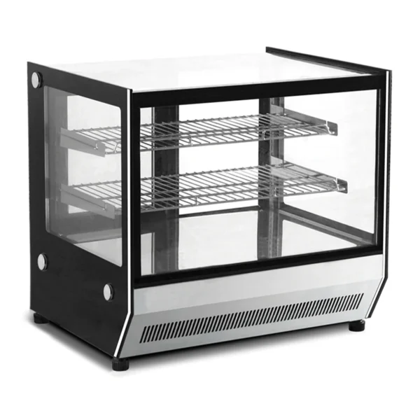 Vitrina Refrigerada Sobre Mostrador Cristal Recto De 90 Cm De Frente Migsa  GN-900RT