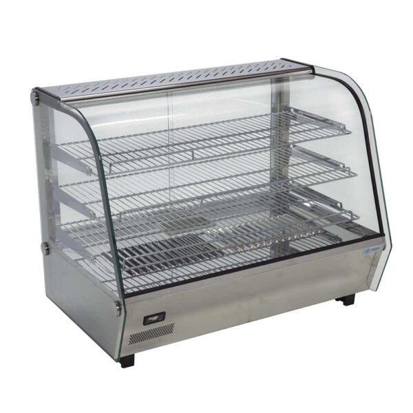 Vitrina Caliente Sobre Mostrador De 90 Cm De Frente Migsa  RTR-160L
