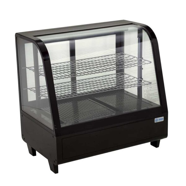 Vitrina Refrigerada Cristal Curvo Sobre Mostrador Migsa RTW-100L