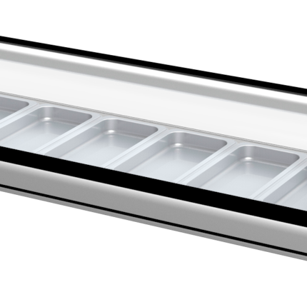 Vitrina Refrigerada Sobre Mostrador Para Sushi Asber ACTC-69 SL HC