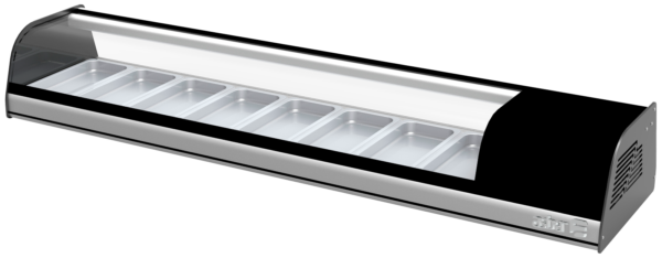 Vitrina Refrigerada Sobre Mostrador Para Tapas Asber ACTC-69 HC