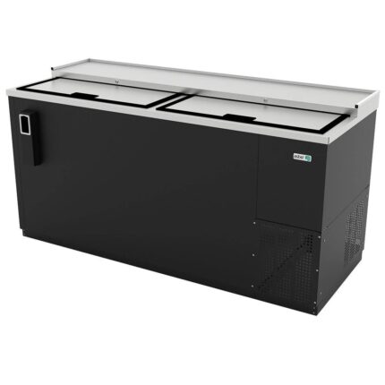 Botelleros Refrigerados en Vinil Color Negro Asber ADBC-65 HC