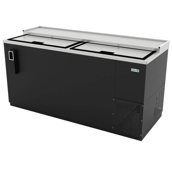 Botelleros Refrigerados en Vinil Color Negro Asber ADBC-65 HC