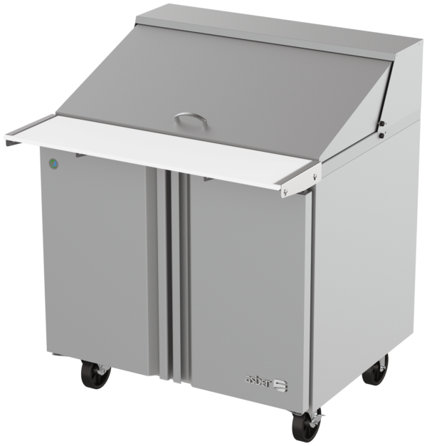 Mesa Refrigerada Preparación Mega-Top 2 Puertas Asber APTM-36-15 HC