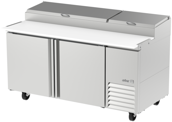 Mesa Refrigerada Preparación de Pizzas GN-1/3 Asber APTP-67 HC
