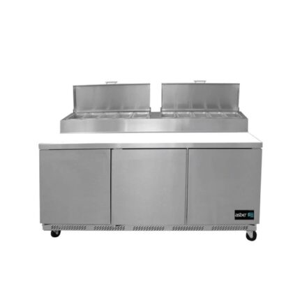 Mesa Refrigerada Preparación de Pizzas GN-1/4 Asber APTP-72 HC