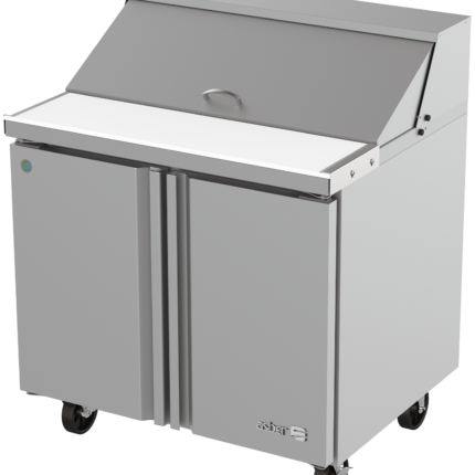 Mesa Refrigerada Preparación de Ensaladas 2 Puertas Asber APTS-36-10 HC