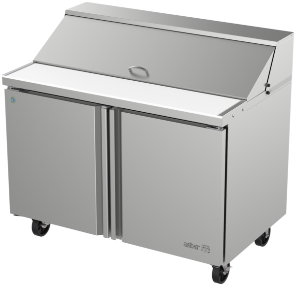 Mesa Refrigerada Preparación de Ensaladas 2 Puertas Asber APTS-48-12 HC