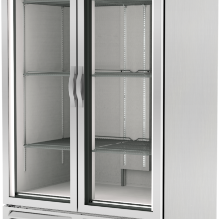 Conservador de Congelados 2 Puertas Cristal Asber ARF-37-G HC