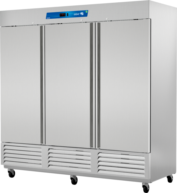 Conservador de Congelados 3 Puertas Sólidas Asber ARF-72-H HC