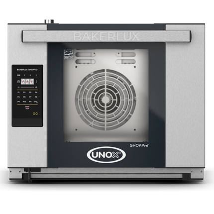 Hornos de convección profesionales con humedad Unox BAKERLUX SHOP.Pro™ TOUCH XEFT-04HS-ETDV Modelo: Arianna