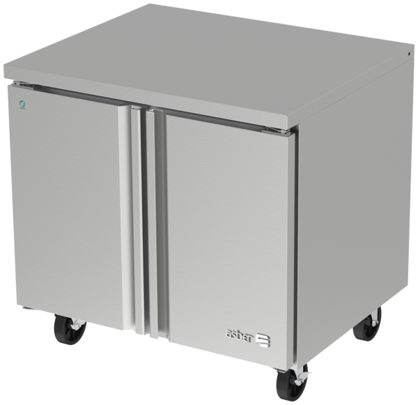 Mesa Bajo Mostrador Refrigerada 2 Puertas Asber AUTR-36 HC