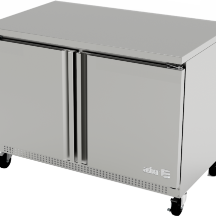 Mesa Bajo Mostrador Congelada 2 Puertas Asber AUTF-48 HC