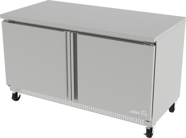 Mesa Bajo Mostrador Congelada 2 Puertas Asber AUTF-60 HC
