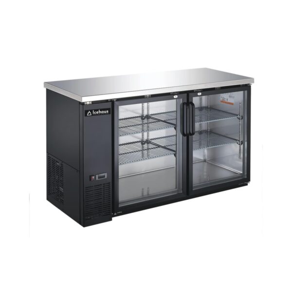 Refrigerador Contra Barra 2 Puertas Ice Haus CBR-2PC-SS-01