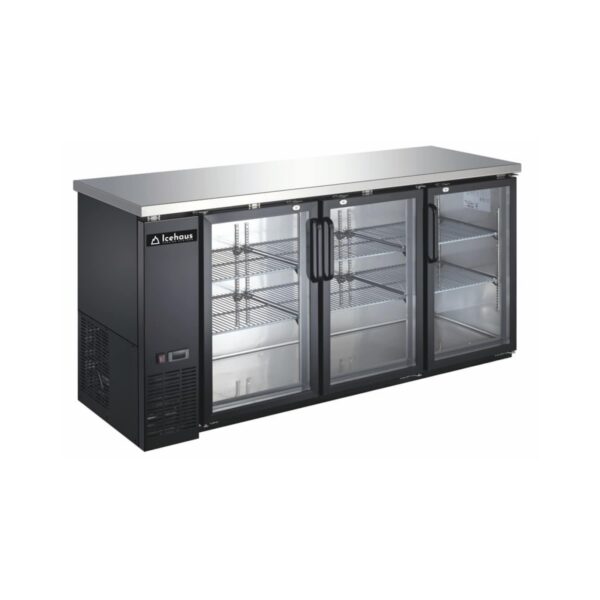 Refrigerador Contra Barra 3 Puertas Ice Haus CBR-3PC-SS-01