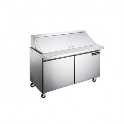 Mesa para Ensaladas 2 Puertas Ice Haus ME-2P-SS-02