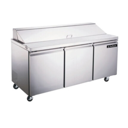 Mesa para Ensaladas 3 Puertas Ice Haus ME-3P-SS-01