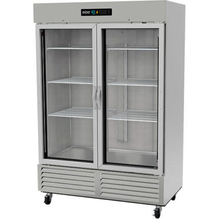 Refrigerador Vertical 2 Puertas Sólidas Asber ARR-49-H HC