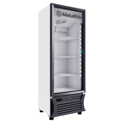 Refrigerador Vertical Puerta de Cristal Metalfrio RB270