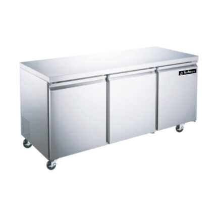 Refrigerador bajo barra 3 puertas Ice Haus RBB-3P-SS-01