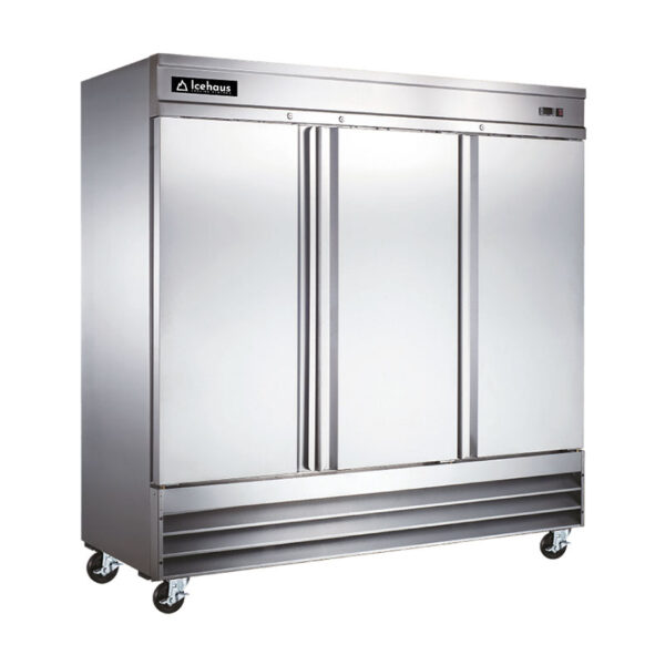 Congelador 3 Puertas Sólidas Ice Haus CV-3PS-SS-01